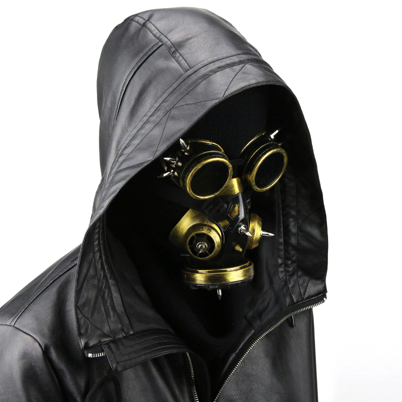 (image for) Steampunk Goggles Rivets Splice Mask