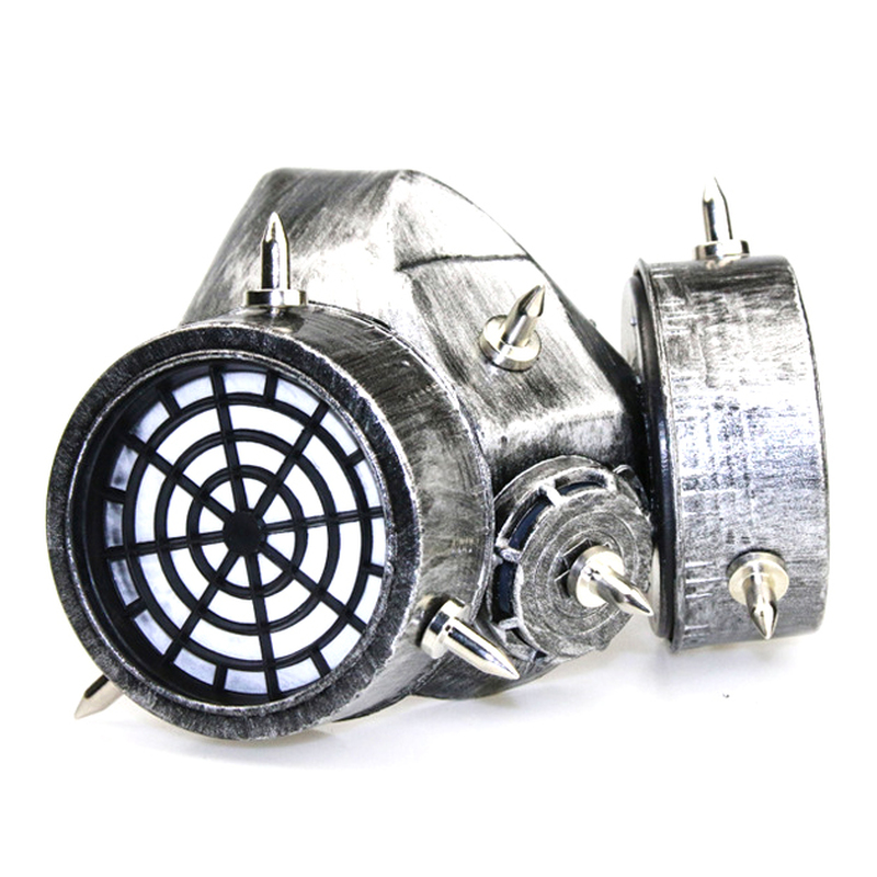 (image for) Steampunk Rivets Cosplay Gas Mask