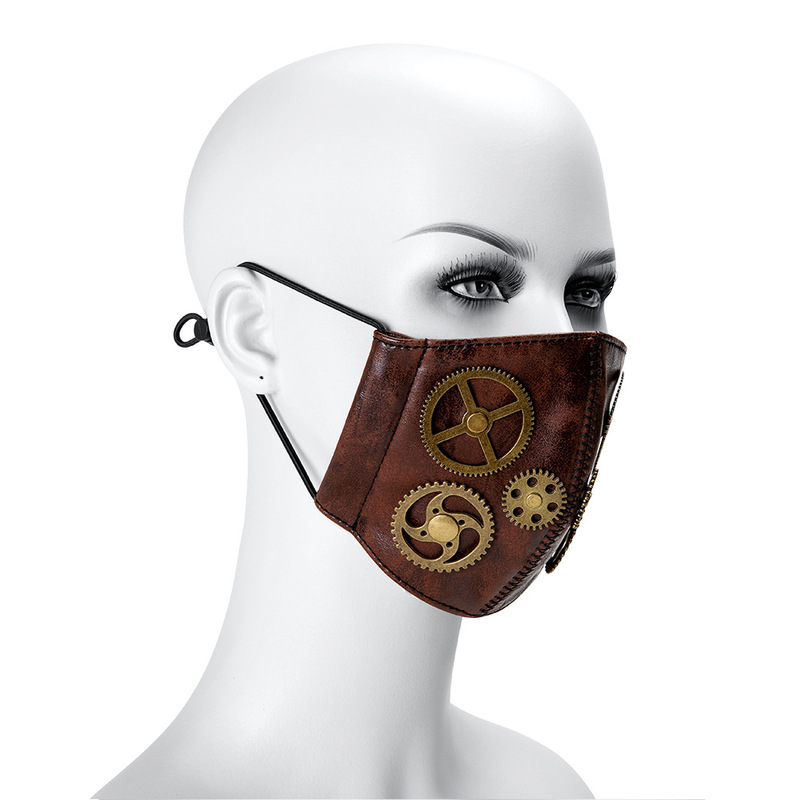 Steampunk Seriated Adjustable Mask