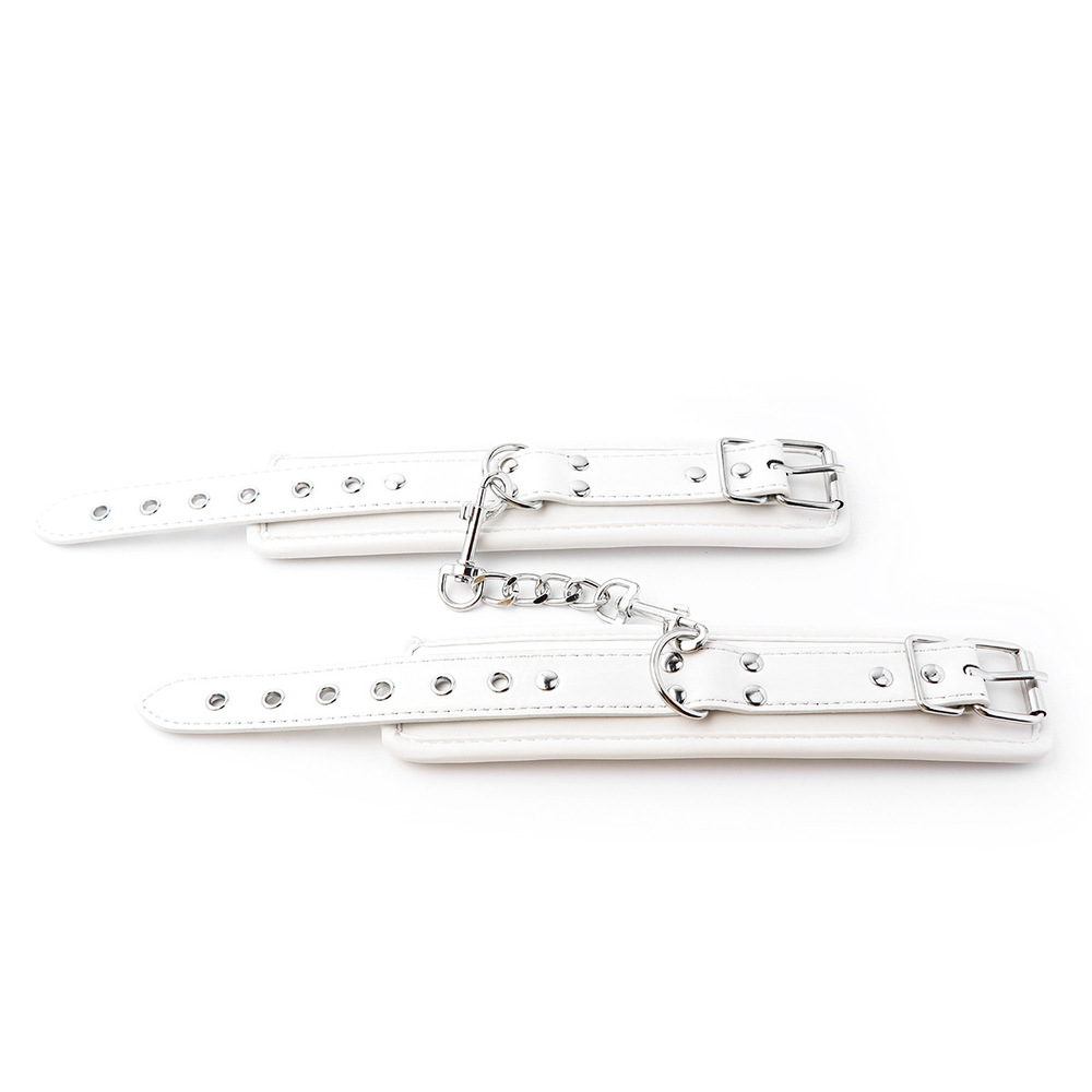 (image for) Soft Leather Elastic Sponge Cuffs - Pin