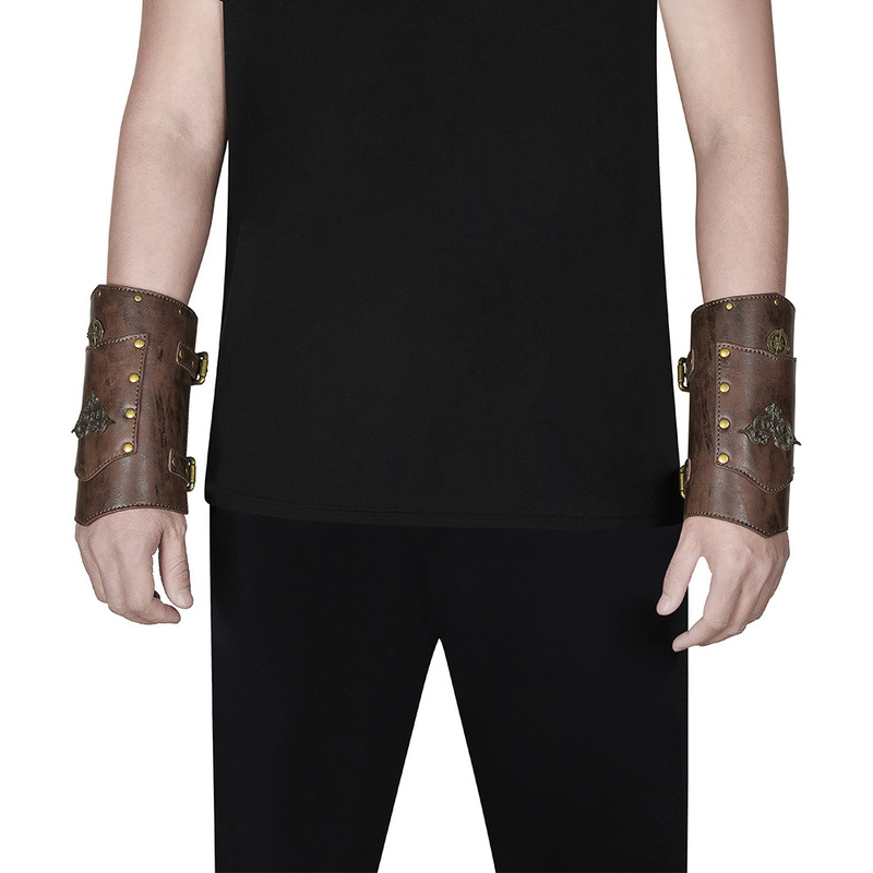 (image for) Steampunk Cutout Rivets Gloves