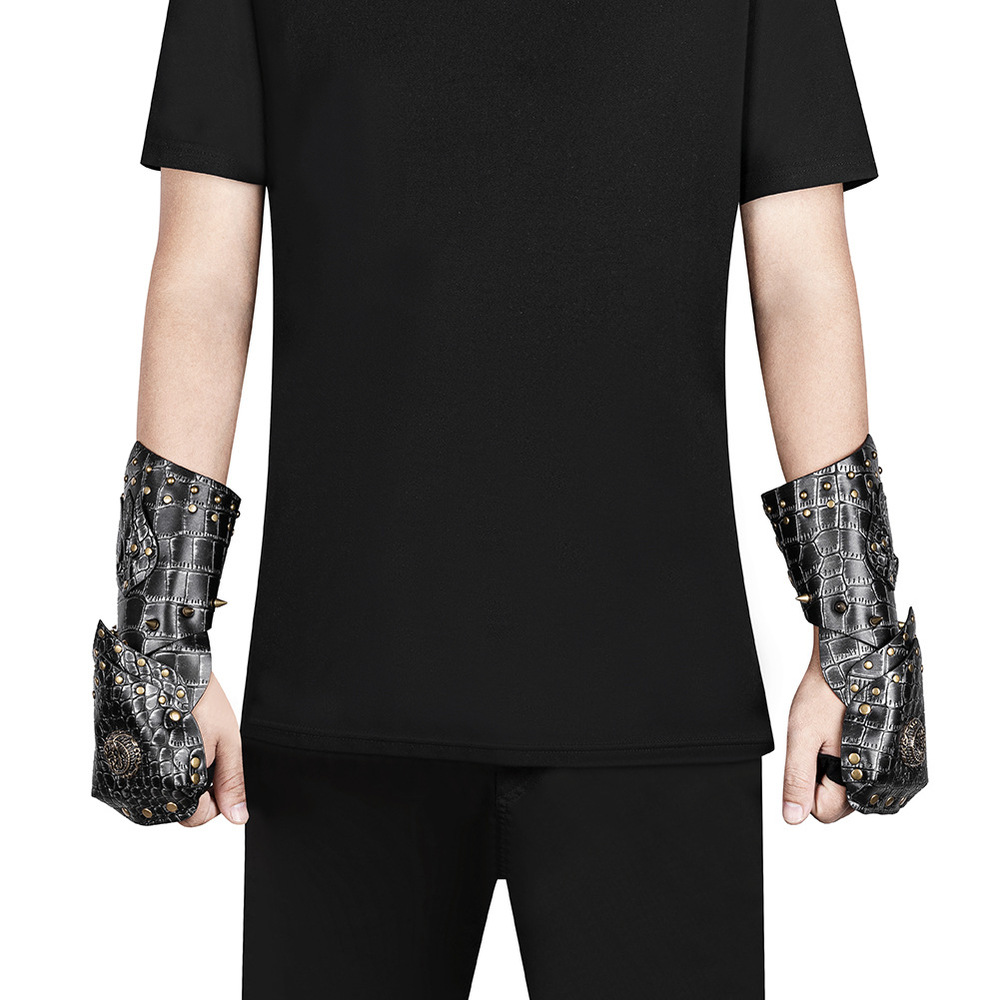 (image for) Leather Gauntlet Wristband