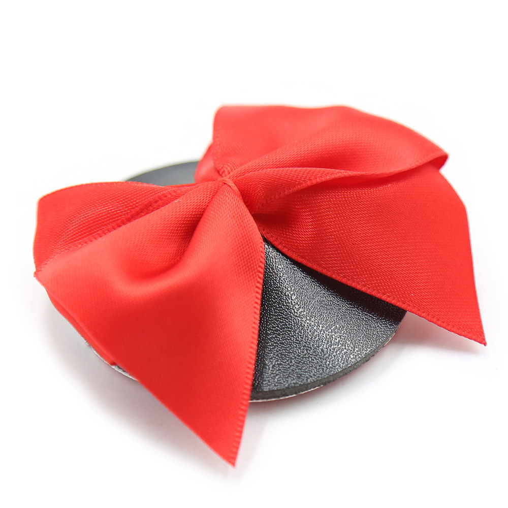 (image for) Red Bow Nipple Pasties - PVC