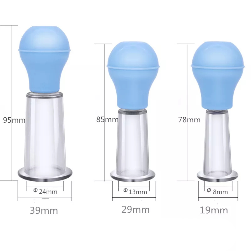 (image for) Vacuum Enlargement Pump Nipple Sucker