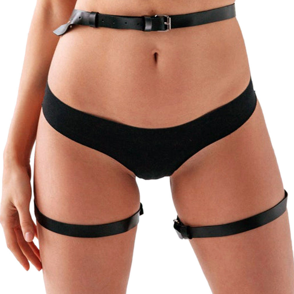 (image for) Butterfly PU Waist With Leggings
