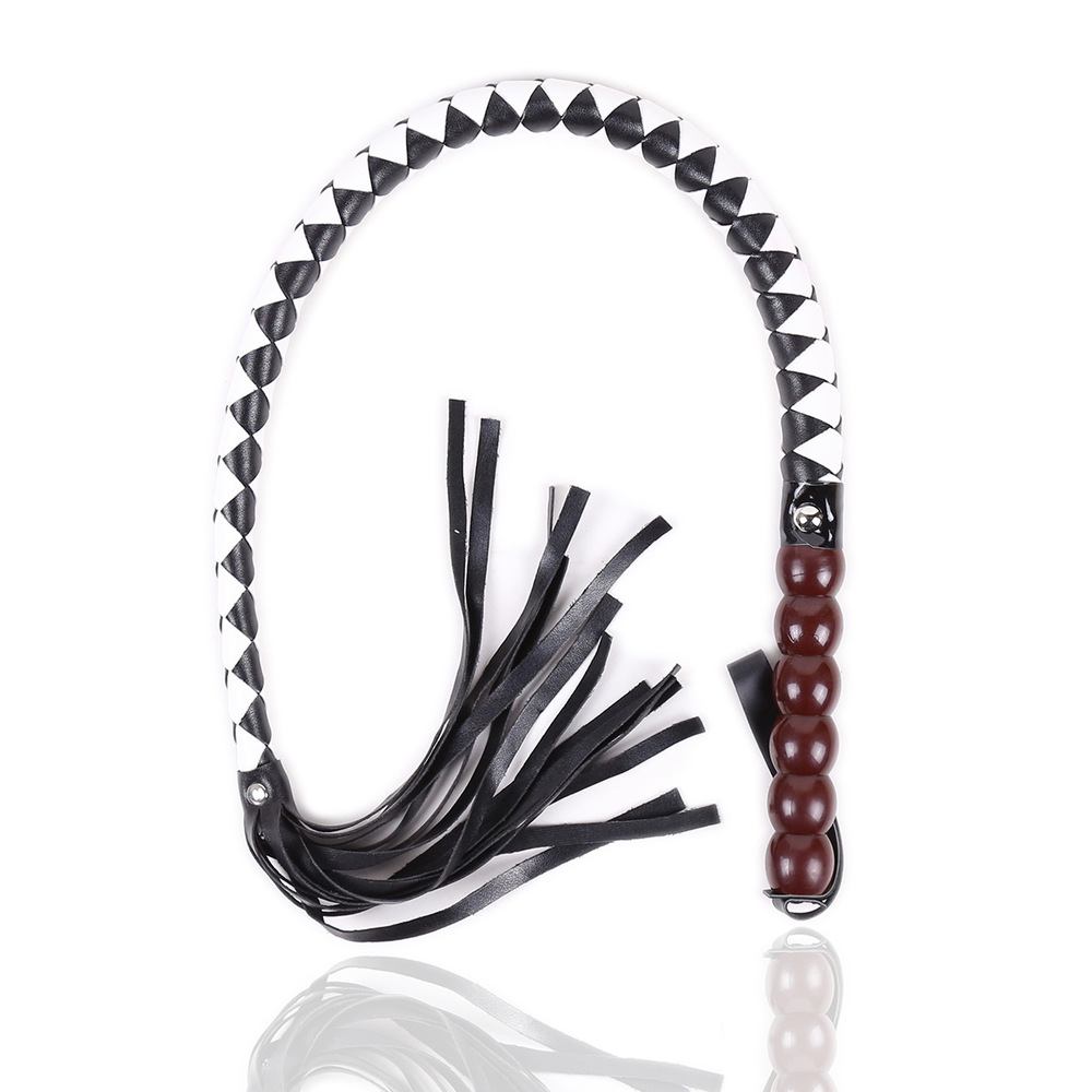 (image for) Snake Bondage Whips With Brown Handle