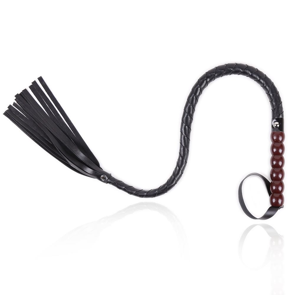 (image for) Snake Bondage Whips With Brown Handle