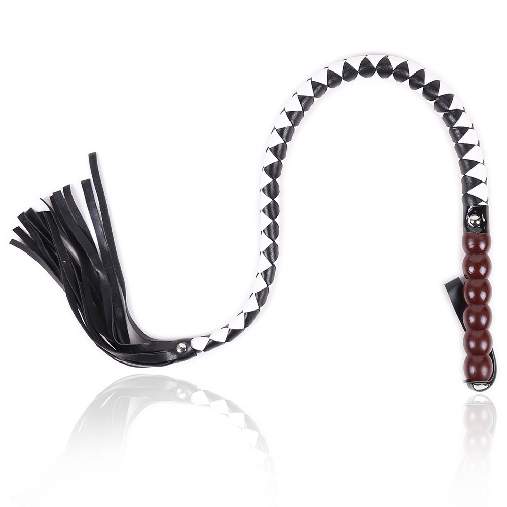 (image for) Snake Bondage Whips With Brown Handle