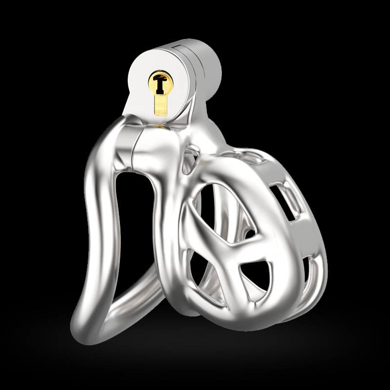 (image for) Cobra Metal Chastity Cock Cage - Bend