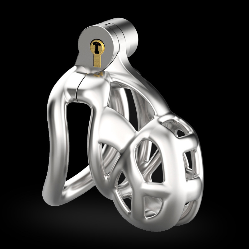 (image for) Cobra Metal Chastity Cock Cage - Bend