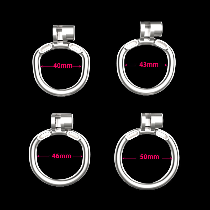 (image for) Cobra Metal Chastity Cock Cage - Bend