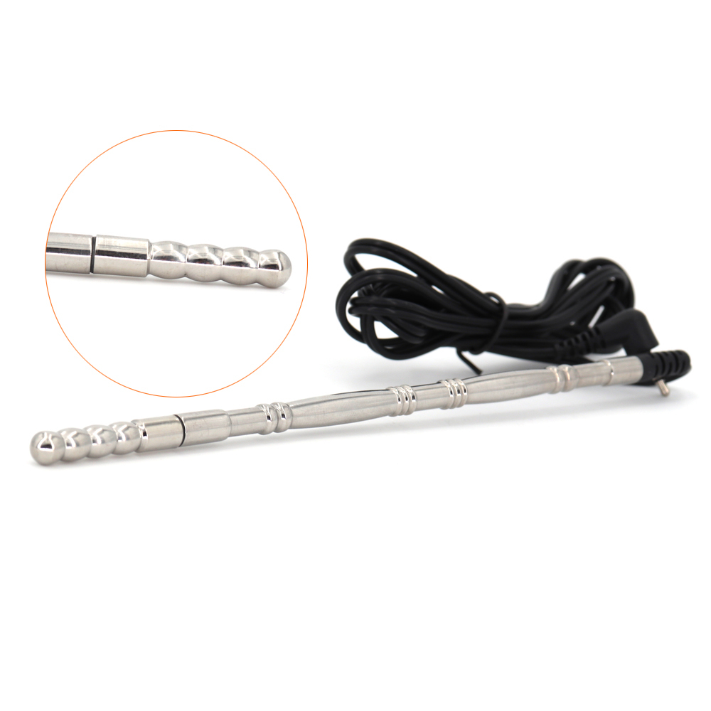 Bipolar Electric Shock Penis Plug - C