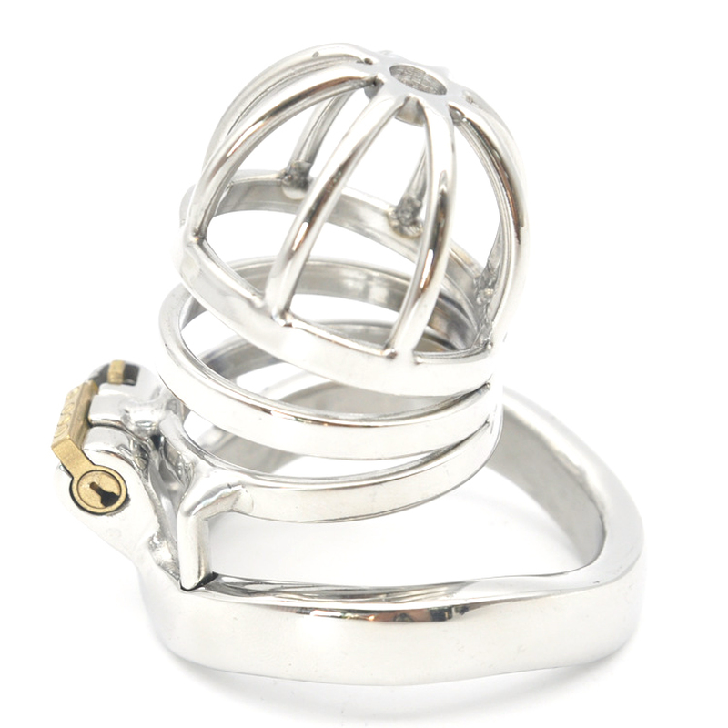 (image for) Bent Ring Cock Chastity Cage