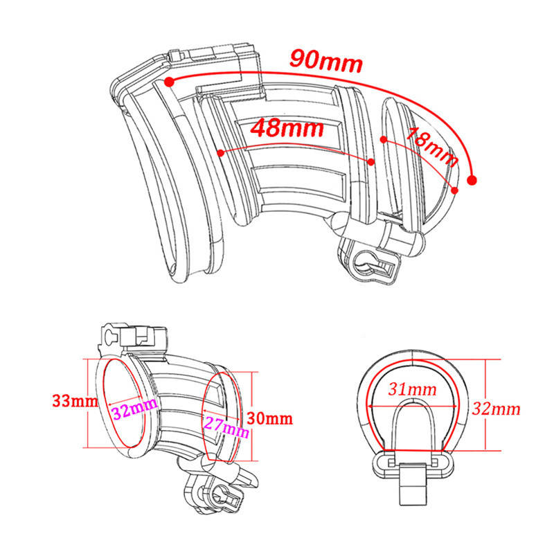(image for) Ballsplitter Cock Cage