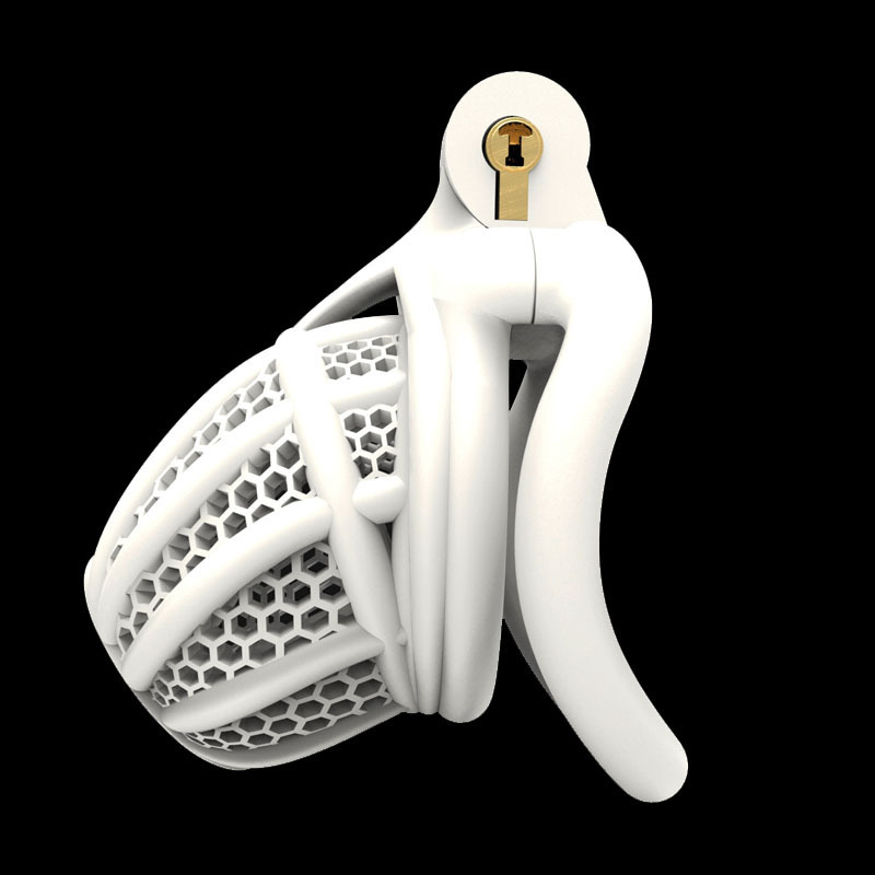 (image for) Honeycomb Plastic Chastity Cage