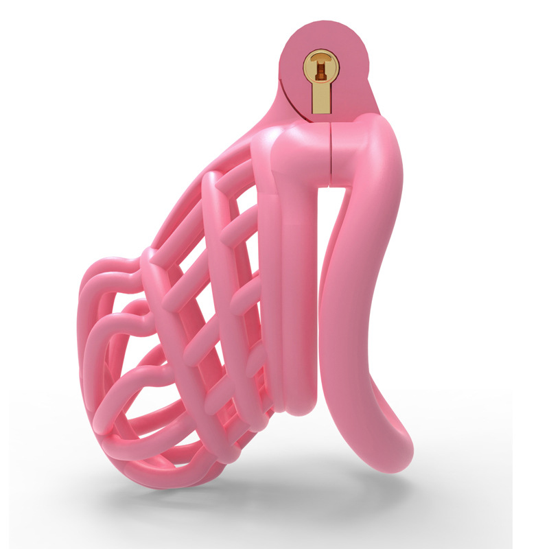 (image for) Biting Plastic Chastity Cage