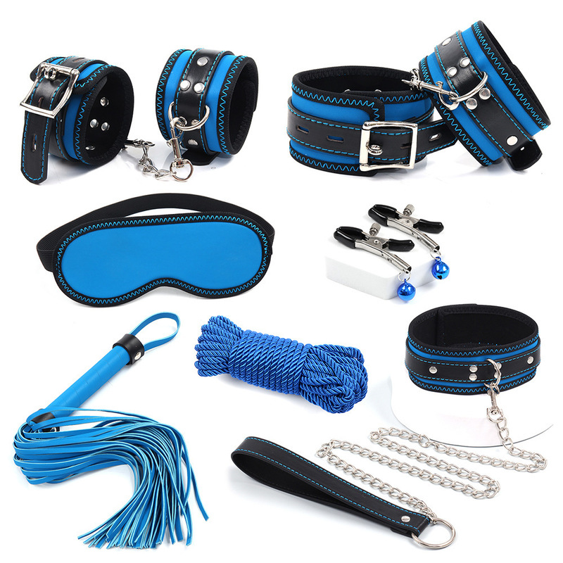 Blue Bondage Kit 7-piece Set