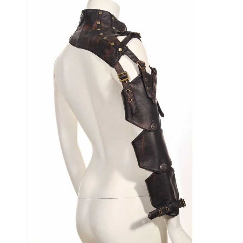 (image for) Men's PU Steampunk Arm Warmers
