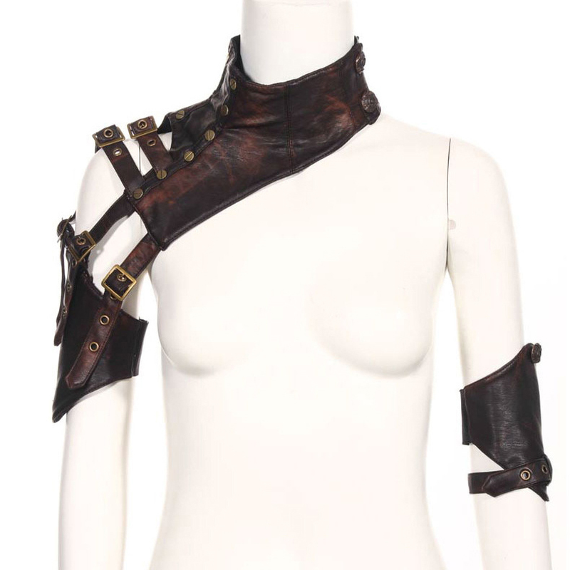 (image for) Men's PU Steampunk Arm Warmers