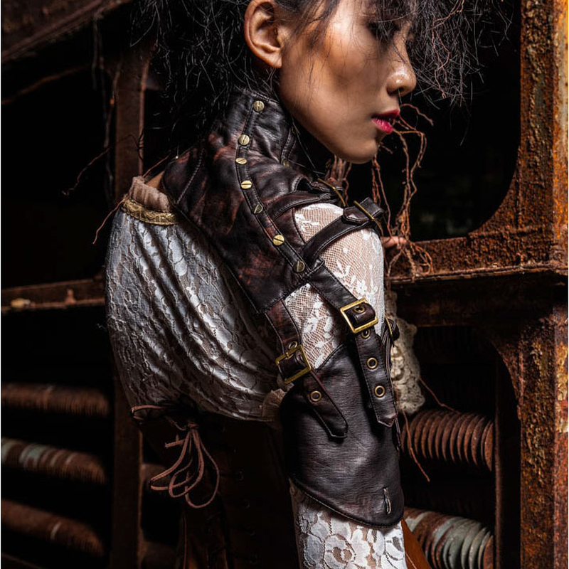 (image for) Men's PU Steampunk Arm Warmers