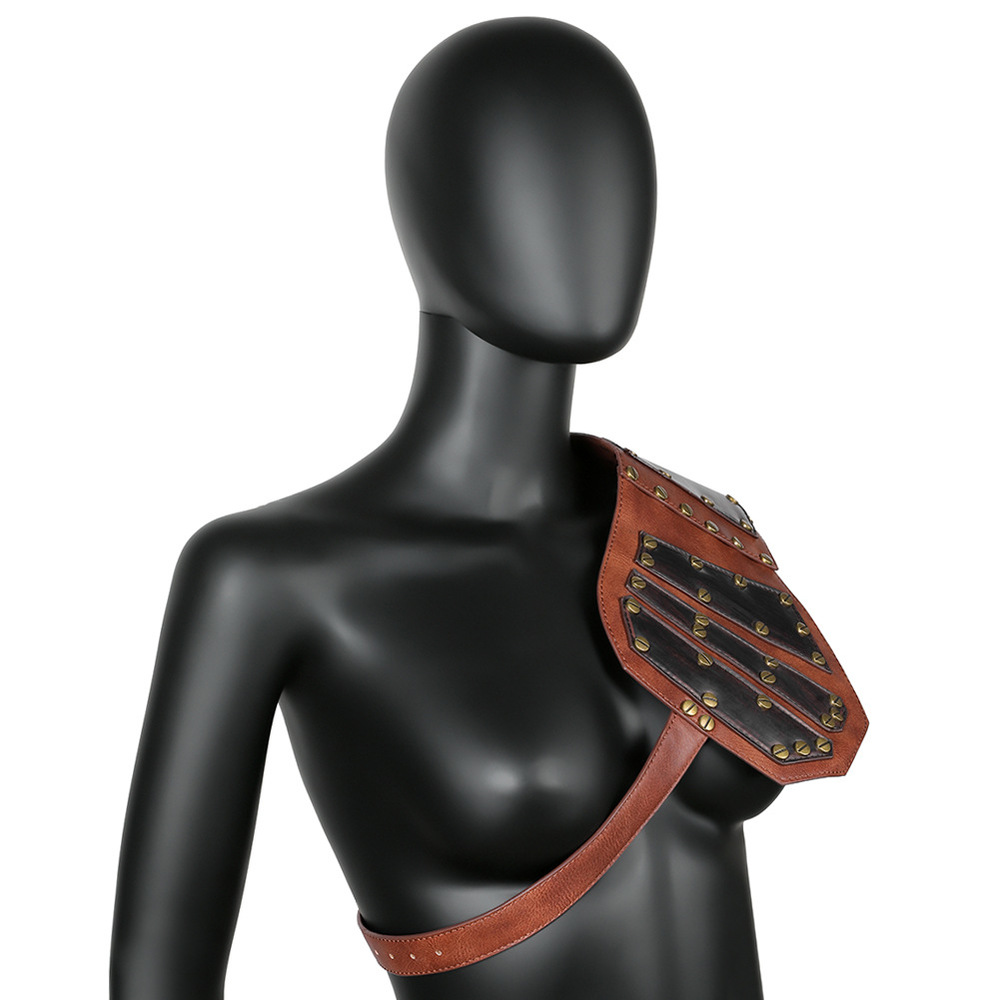 (image for) PU Body Chest Harness Shoulder Armor Arm