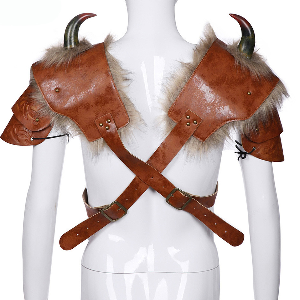 (image for) Men Shoulder Armor With Horn