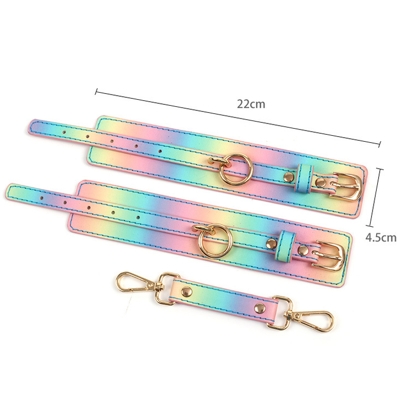 (image for) Laser Color 8 PCS Bondage Kit