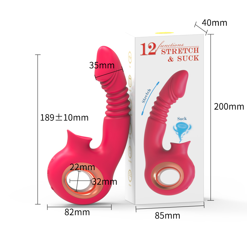 (image for) Snail Thrusting & Sucking Vibrator