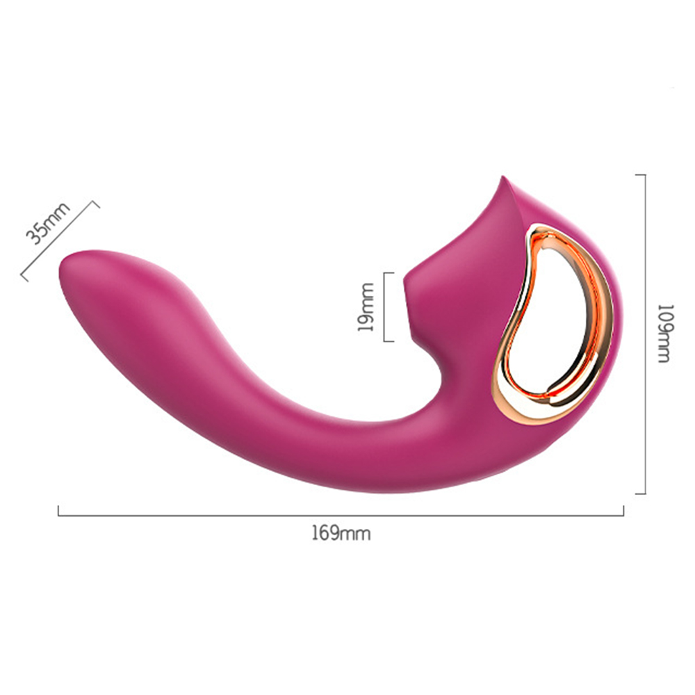 (image for) Selene G-spot & Clit Suction Vibrator
