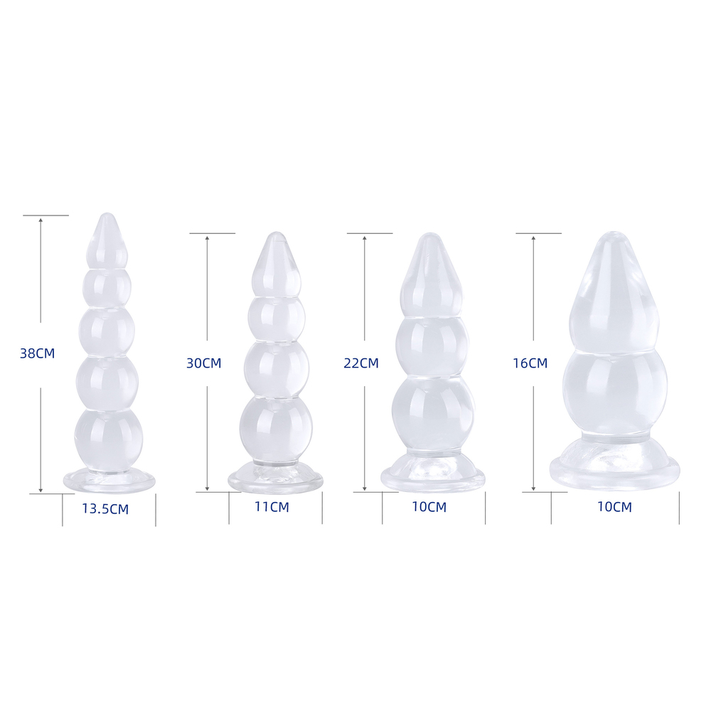 (image for) Crystal Jellies Anal Delight Butt Plug