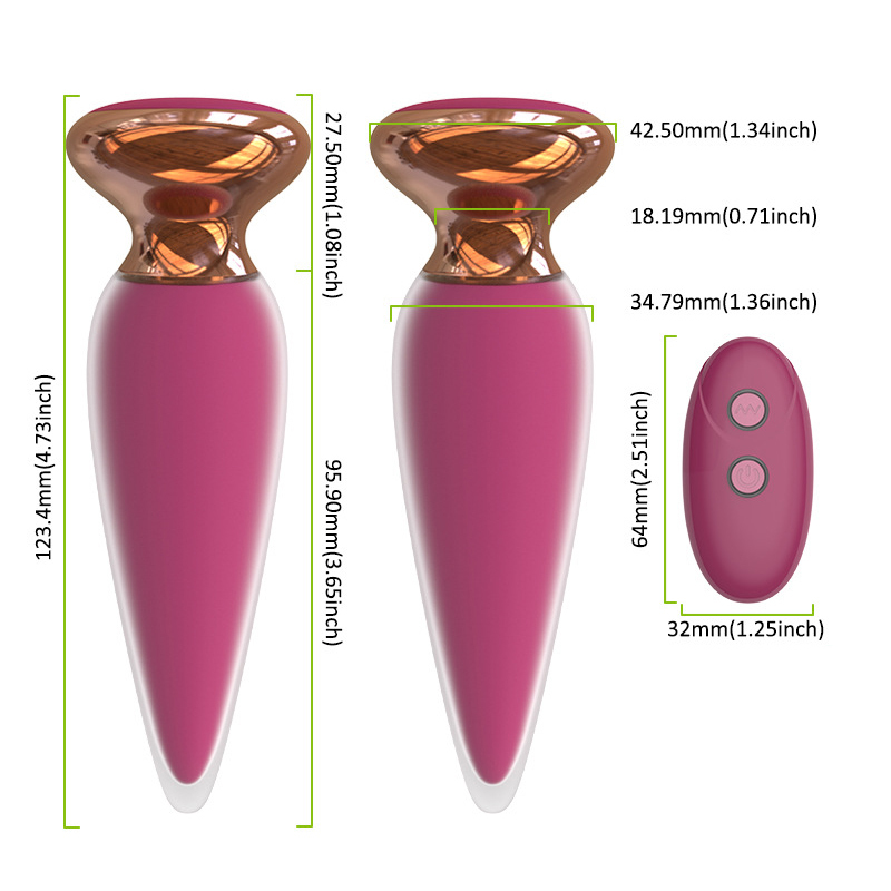 (image for) Remote Control Vibrating Anal Plug