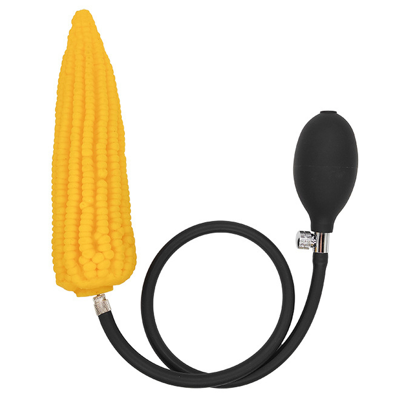 Inflatable Corn Butt Plug