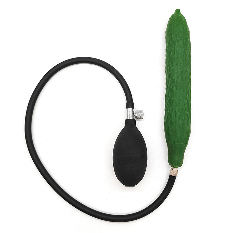 Inflatable Cucumber Butt Plug