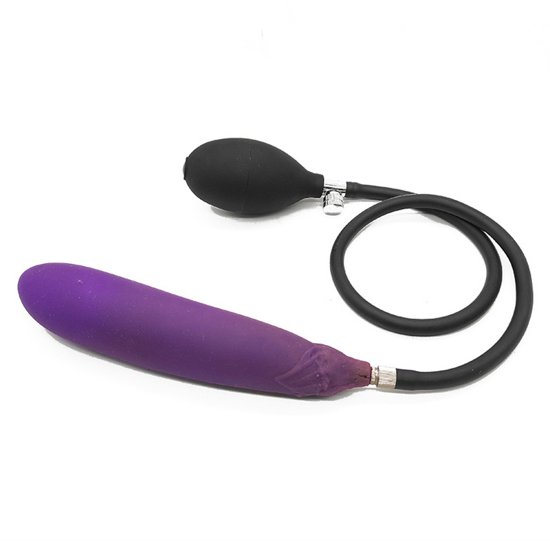 (image for) Inflatable Eggplant Butt Plug