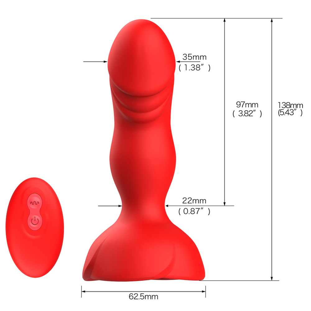 (image for) Juliet Rose Anal Dildo Vibrator