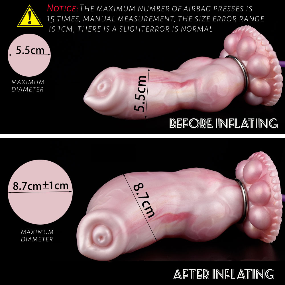 (image for) Growler Inflatable Dog Cock - B