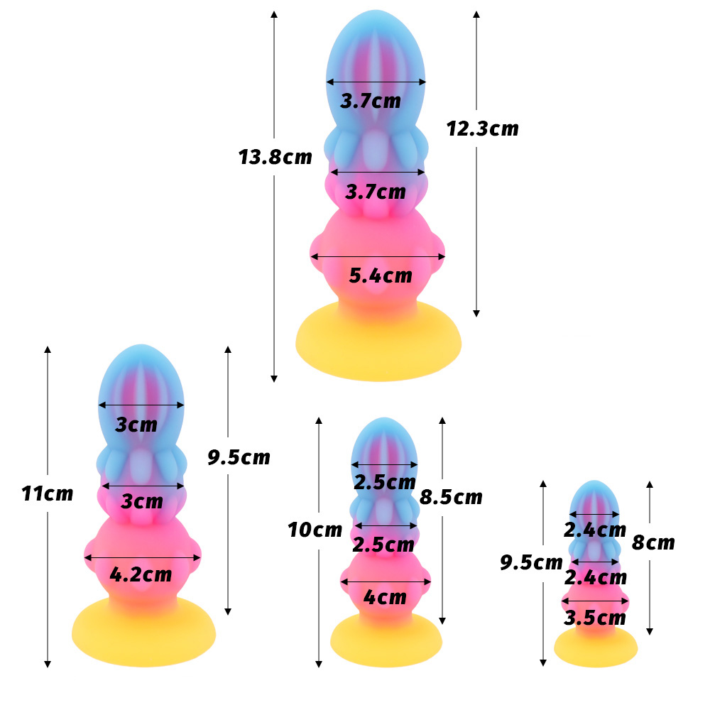 (image for) Glowing Dragon Monster Butt Plug
