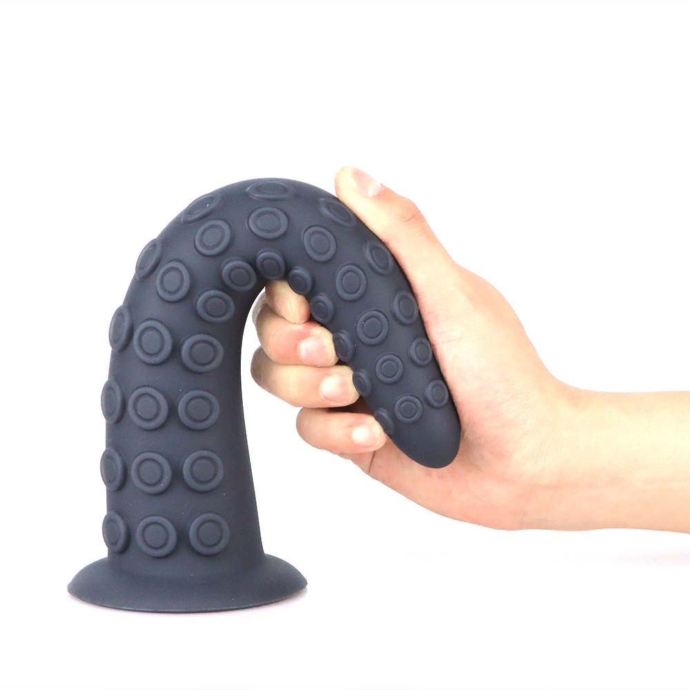 (image for) Octopus Silicone Butt Plug - Colorful