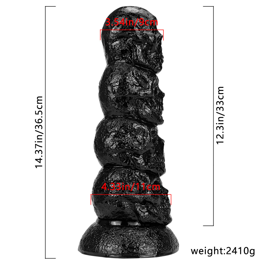 (image for) Skeleton Large PVC Butt Plug