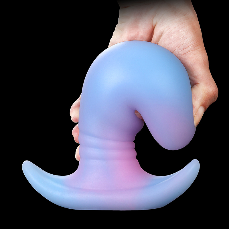 (image for) Glowing Mango Soft Silicone Butt Plug