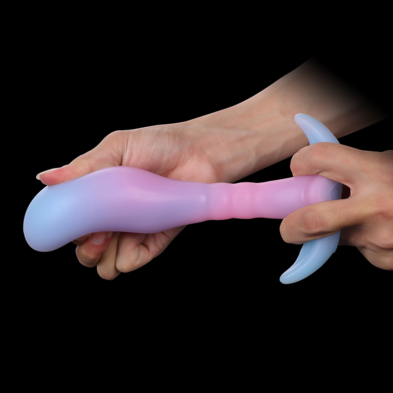 (image for) Glowing Mango Soft Silicone Butt Plug