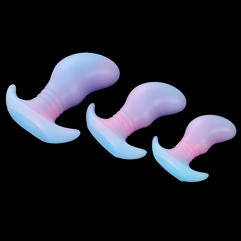 (image for) Glowing Mango Soft Silicone Butt Plug