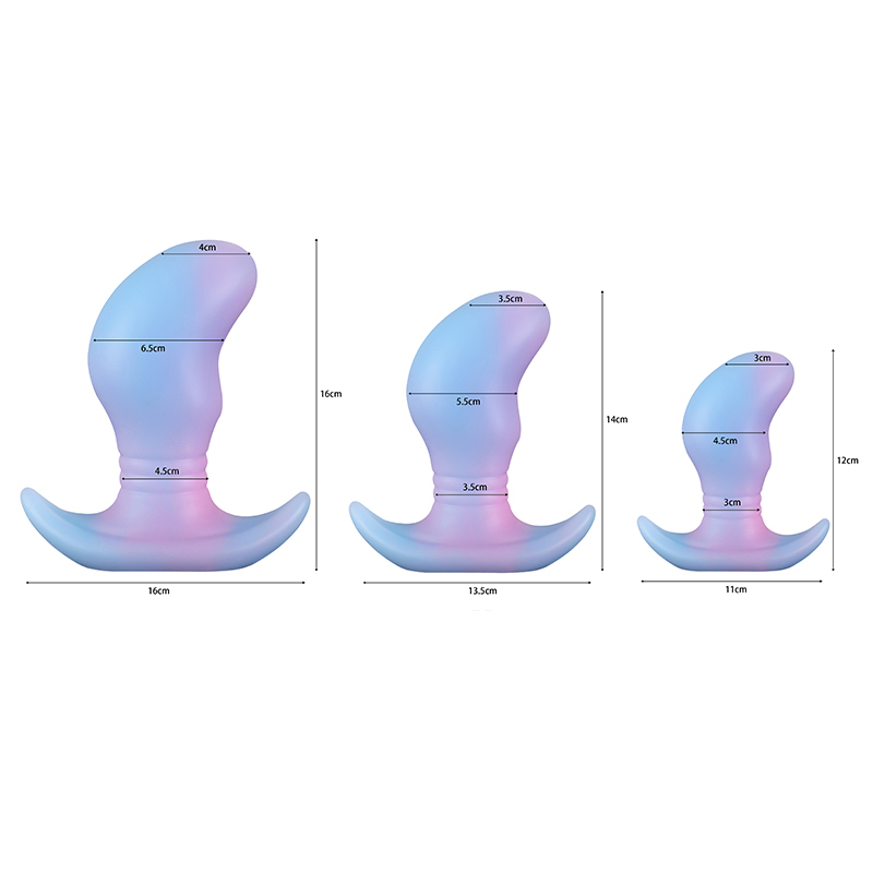 (image for) Glowing Mango Soft Silicone Butt Plug