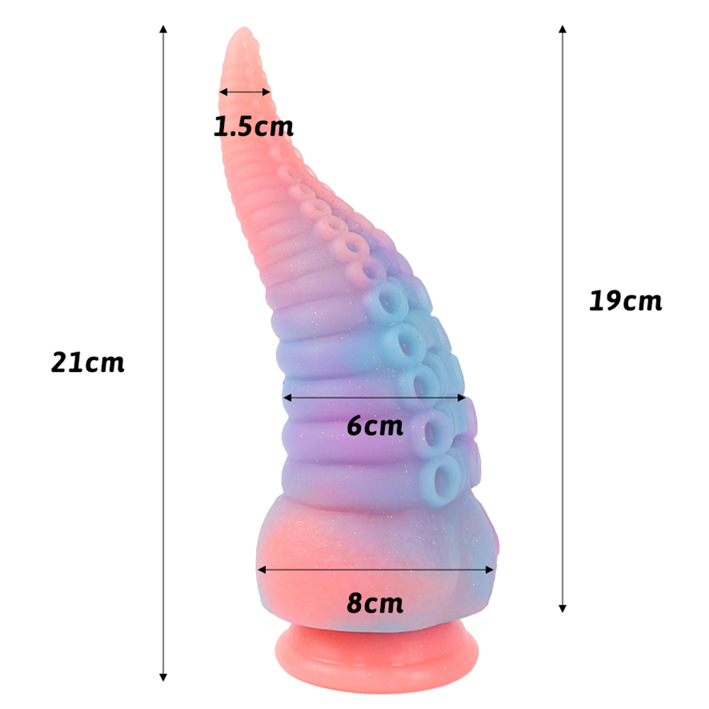 (image for) Luminous Octopus Tentacle Dildo