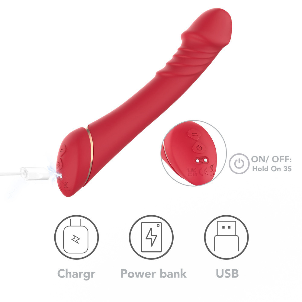 (image for) G-spot Realistic Dildo Vibrator