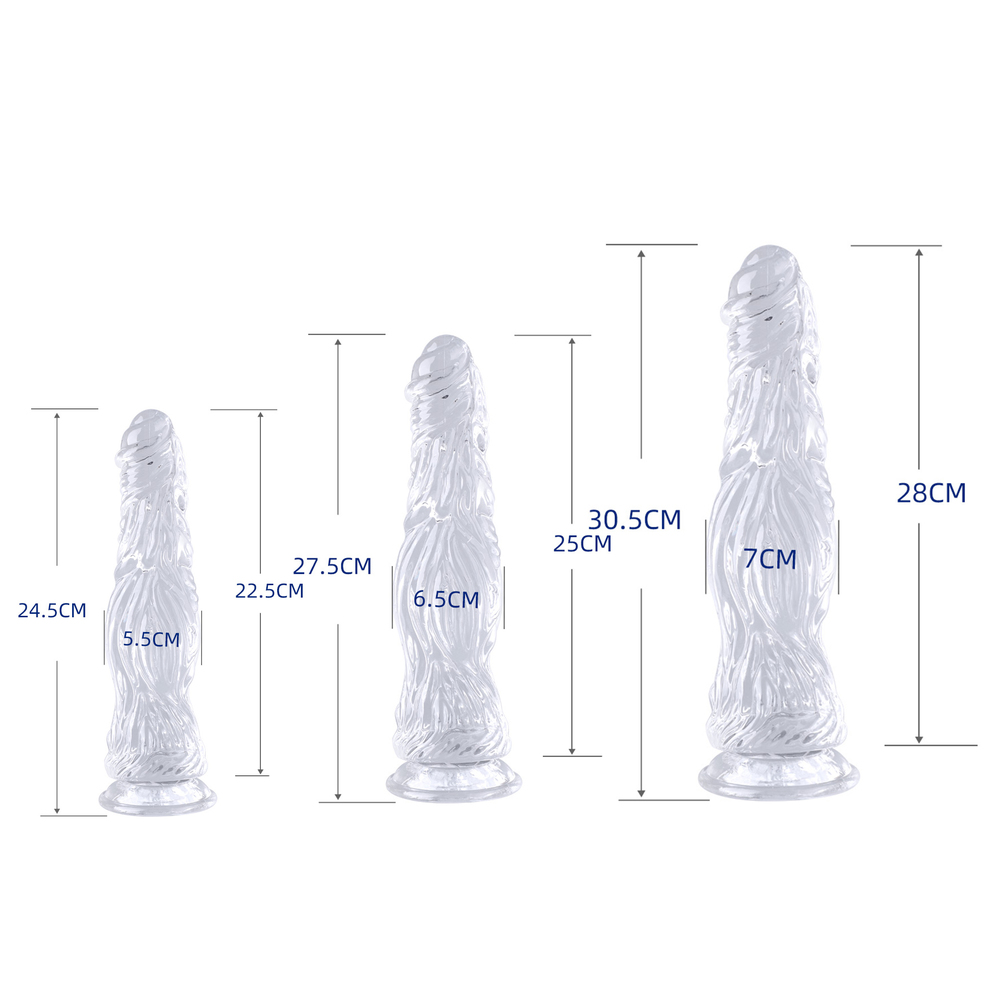 (image for) Crocodile Transparent Realistic Dildo