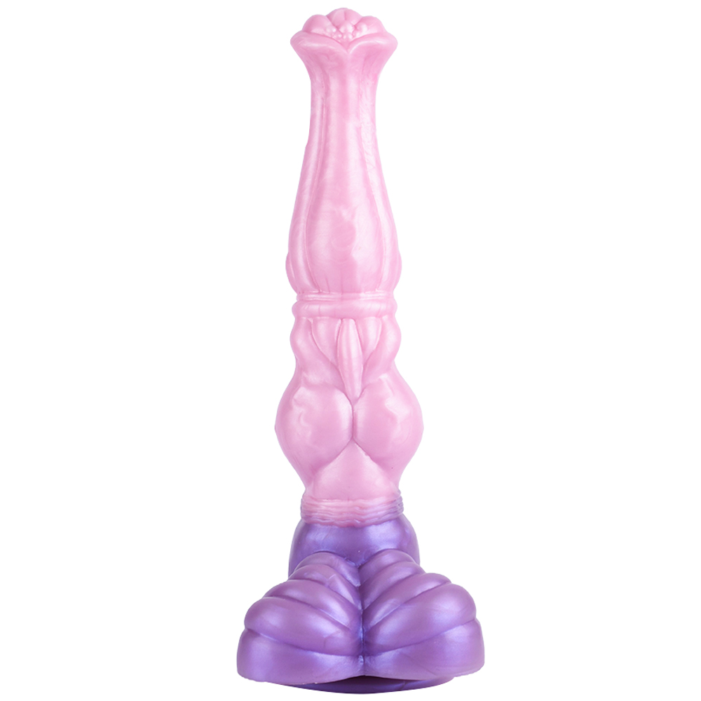 (image for) Knotted Horse Dildo Silicone Comfortable Fake Penis