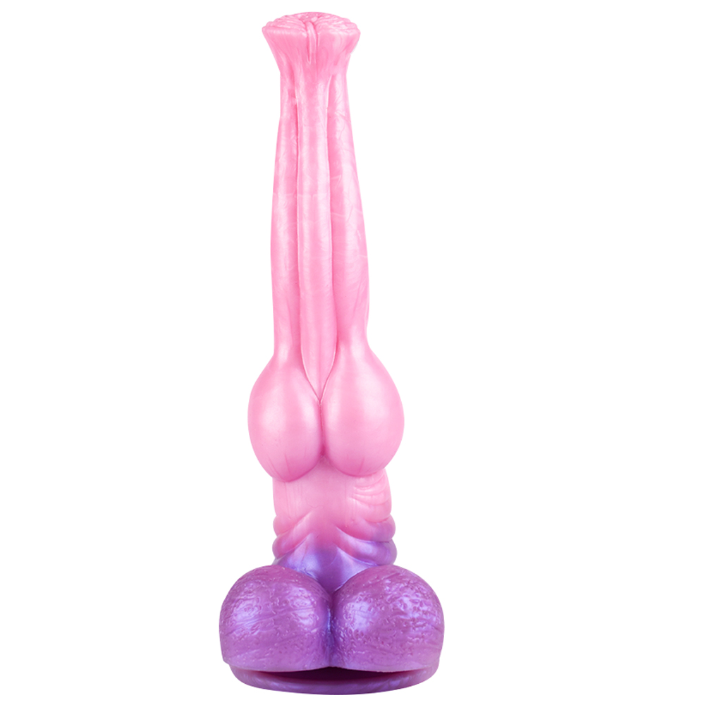 (image for) Large Horse Cock Dildo Silicone Fantasy Animal Penis