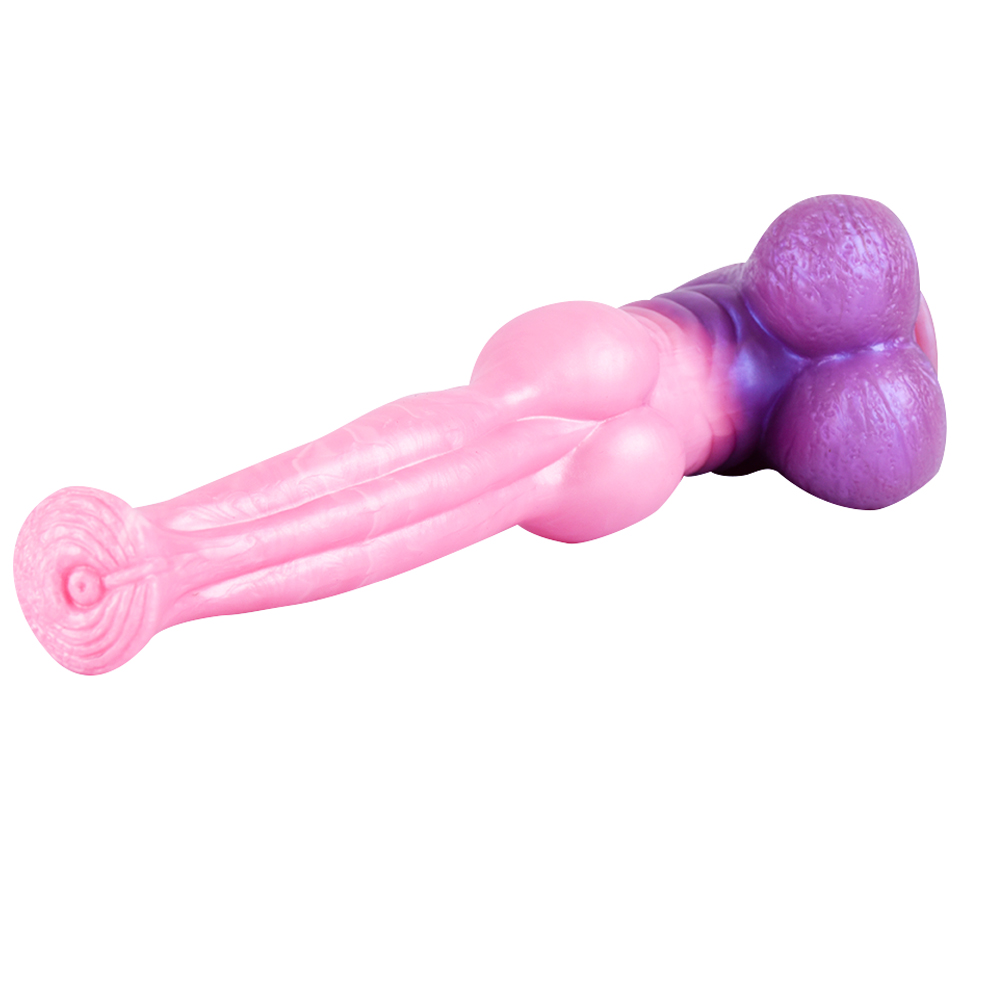 (image for) Large Horse Cock Dildo Silicone Fantasy Animal Penis