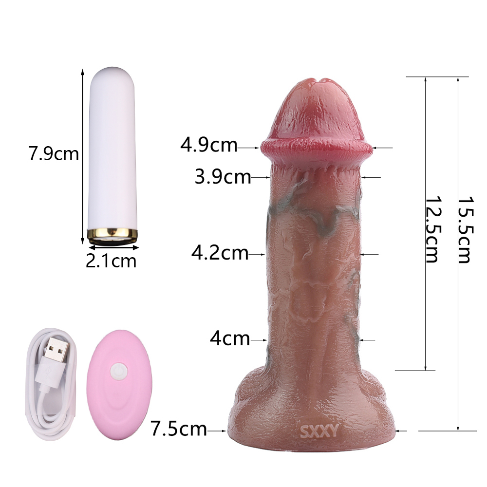(image for) Arosum RealRider Silicone Dildo